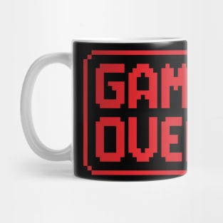 GAME OVER (Red) Mug